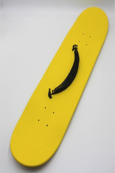 "Smile (Skateboard)" by Alessandro Padovan, full view