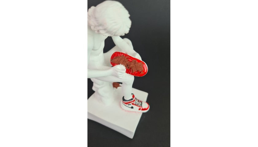 "Spinario Fail" by Santicri, signature and certificate detail