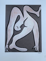 "The Acrobat" lithograph by Pablo Picasso — numbering detail