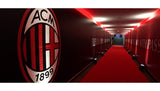 Detail of the pewter gallery frame on the AC Milan presentation