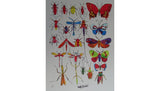 "Butterflies" lithograph by Andy Warhol — detail view