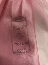 Tim Hunt provenance initials on the Andy Warhol Barbie dress