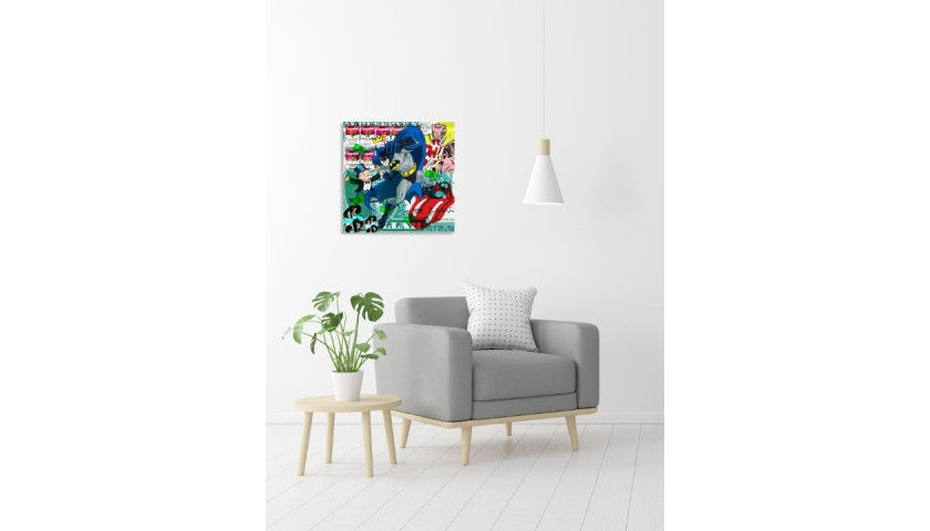 "Batman Pop n2" by Piriongo — frame detail