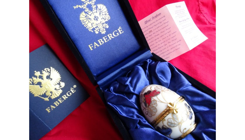 Additional view of the Fabergé Napoleon Imperial egg