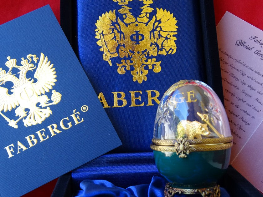 Additional view of the Fabergé Imperial egg