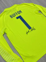Gianluigi Buffon Signed Italy Shirt 2015, Puma logo detail