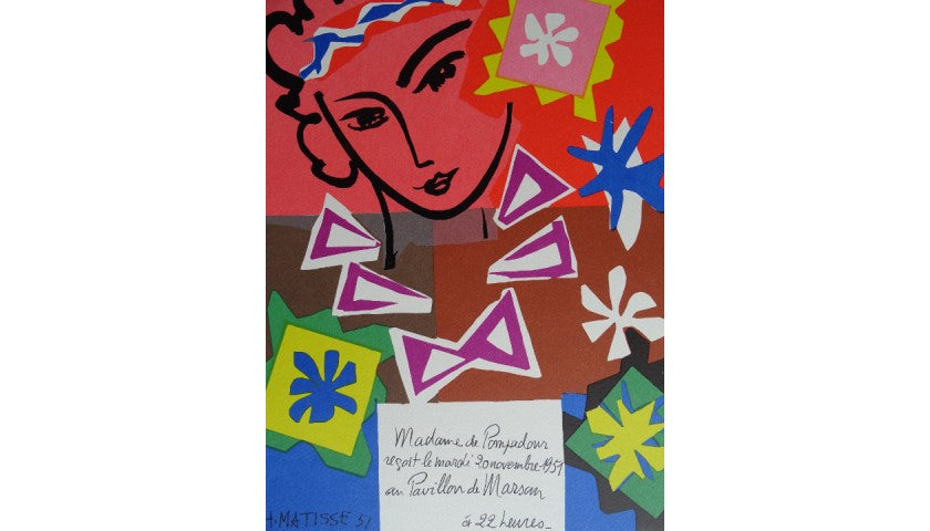 "Invitation to the Ball" by Henri Matisse — reverse view