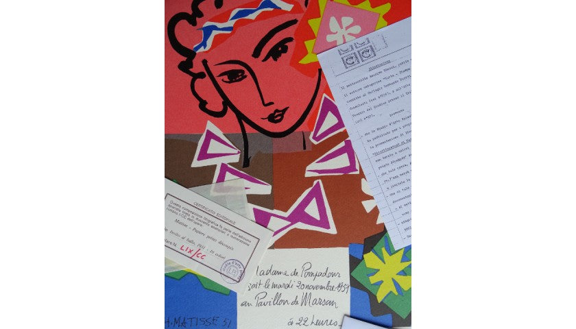 "Invitation to the Ball" by Henri Matisse — border detail