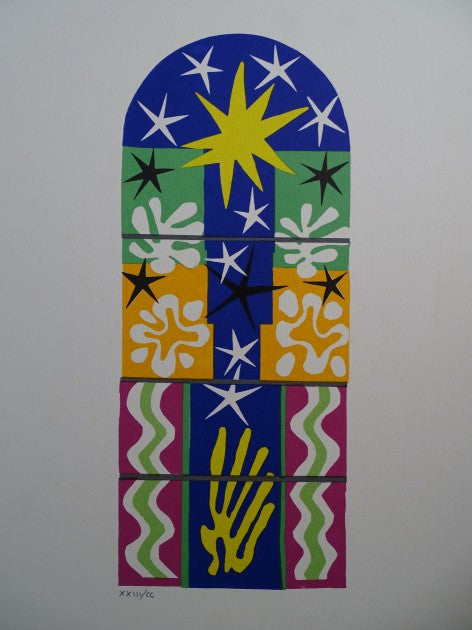 "Papier peints découpése" by Henri Matisse — detail view