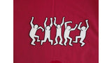 Keith Haring animation cel — Sesame Street storyboard photo card