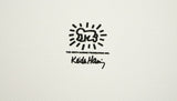 Keith Haring signed lithograph — signature detail