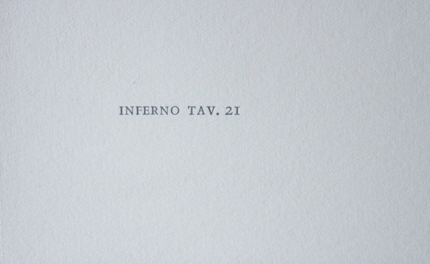 Original board by Salvador Dalì, "I simoniaci" Inferno Canto XIX, close-up of the hand-cut paper edge