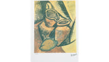 Pablo Picasso offset lithograph with dry stamp, detail of numbering bottom left