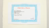 Pablo Picasso signed lithograph, additional detail view