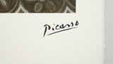 Pablo Picasso signed lithograph, certificate of authenticity