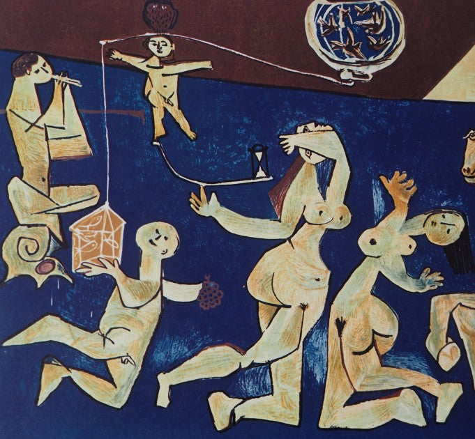 "Peace (La Paix)" lithograph by Picasso, edition detail