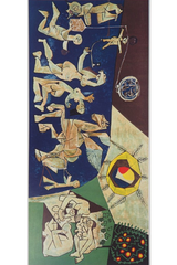 "Peace (La Paix)" lithograph by Picasso, full view