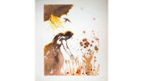 Salvador Dalì Pater Noster lithograph, signature on plate detail