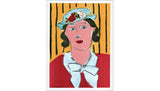 "Femme au chapeau" by Henri Matisse, additional detail view