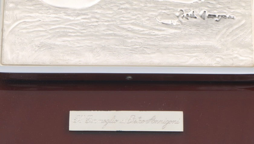 "Il germoglio" Bas-relief by Pietro Annigoni, back view