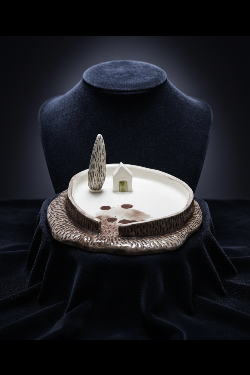 "La mia casa" by Sara Alavi, front view